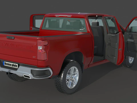 Chevrolet Silverado 3D Model