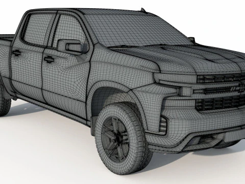 Chevrolet Silverado 3D Model