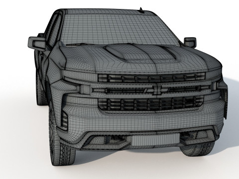 Chevrolet Silverado 3D 模型