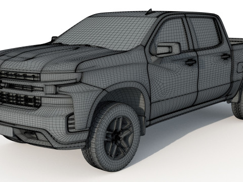 Chevrolet Silverado 3D 模型