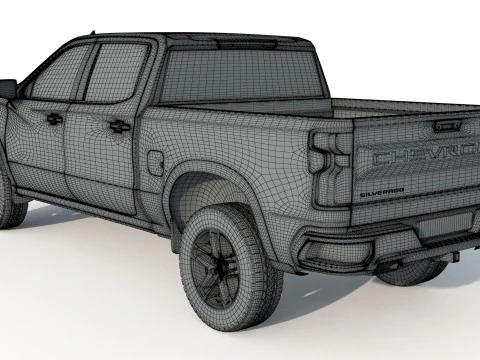 Chevrolet Silverado 3D Model