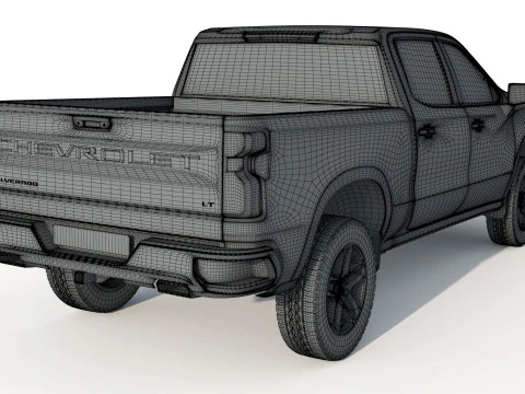 Chevrolet Silverado 3D Model