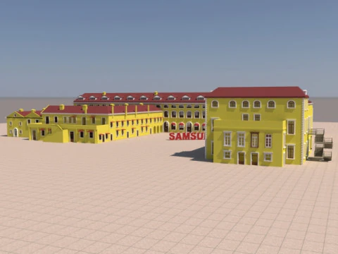 Samsun Bulvar AVM Building 3D Model