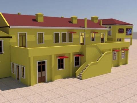 Samsun Bulvar AVM Building 3D Model