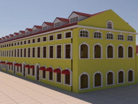 Samsun Bulvar AVM Building 3D Model
