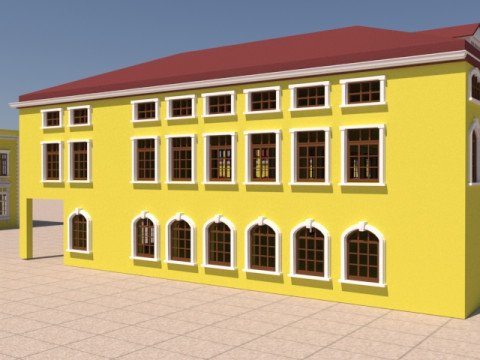 Samsun Bulvar AVM Building 3Dモデル