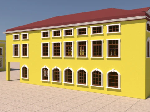 Samsun Bulvar AVM Building 3D Model