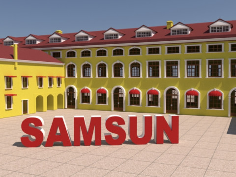 Samsun Bulvar AVM Building 3Dモデル