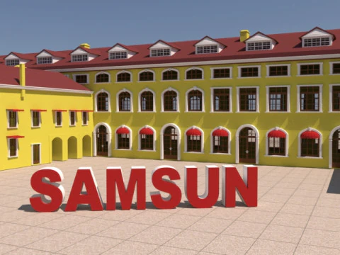 Samsun Bulvar AVM Building 3D Model
