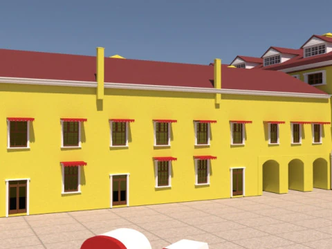 Samsun Bulvar AVM Building 3D Model