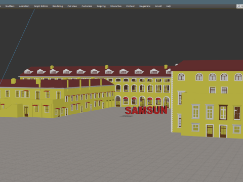 Samsun Bulvar AVM Building 3Dモデル