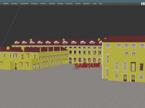 Samsun Bulvar AVM Building 3D Model