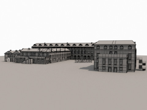 Samsun Bulvar AVM Building 3Dモデル