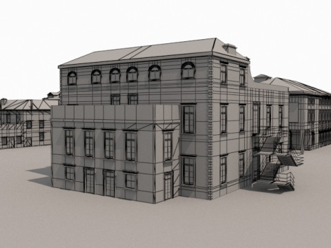 Samsun Bulvar AVM Building 3Dモデル