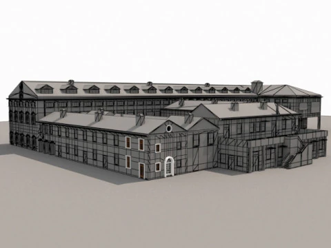 Samsun Bulvar AVM Building 3D Model