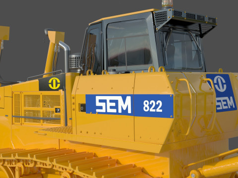 SEM 822 トラック トラクターの仕様 3Dモデル