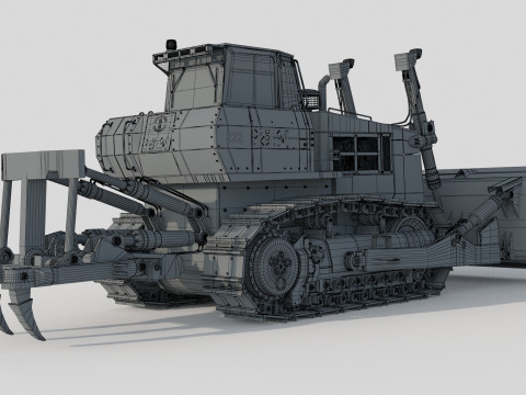 SEM 822 トラック トラクターの仕様 3Dモデル