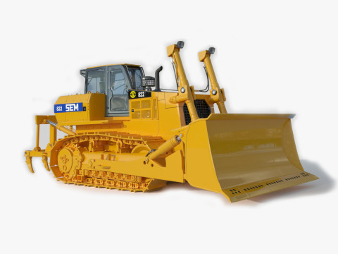 SEM 822 トラック トラクターの仕様 3Dモデル