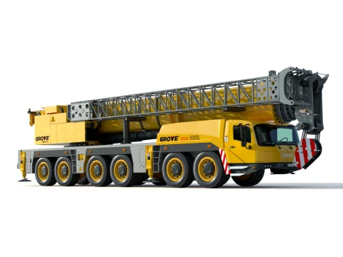 Grove GMK 6300 L 3D Model