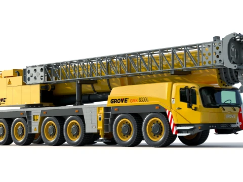 Grove GMK 6300 L 3D Model