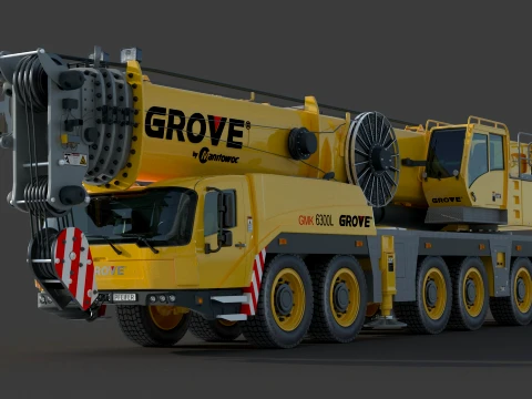Grove GMK 6300 L 3D Model