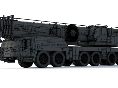 Grove GMK 6300 L 3D Model