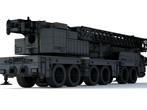 Grove GMK 6300 L 3D Model