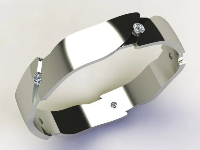 simple ring 3D Model .c4d .max .obj .3ds .fbx .stl .blend 