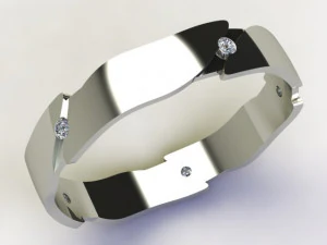 심플한 반지 3D 모델