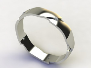 simple ring 3D Модель