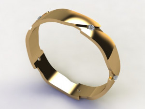 simple ring 3D Модель