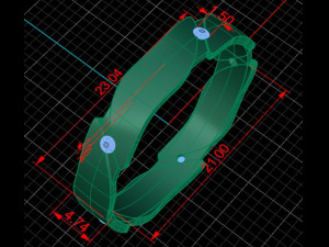 simple ring 3D Модель