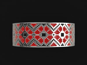 silver ring 3Dモデル