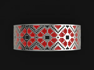 silver ring 3D Model