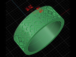 silver ring 3Dモデル