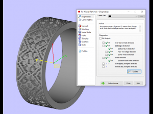silver ring 3Dモデル