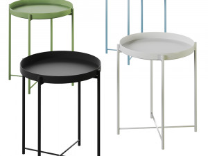table gladom ikea 3D Model
