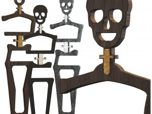 floor hanger skeleton Modelo 3D