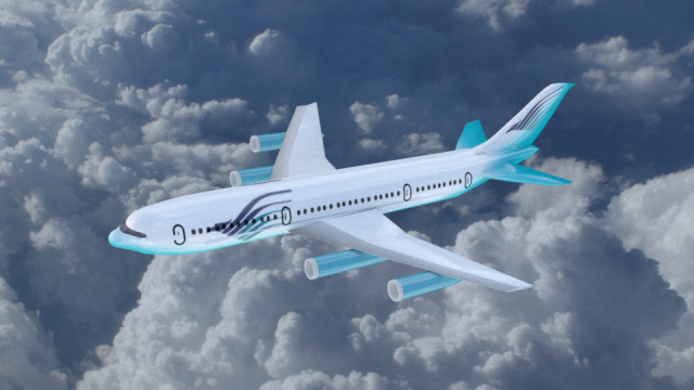 passenger airbus vy-0105 3D Модель .c4d .max .obj .3ds .fbx .stl .blend