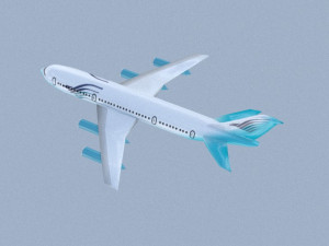 passenger airbus vy-0105 3D Модель