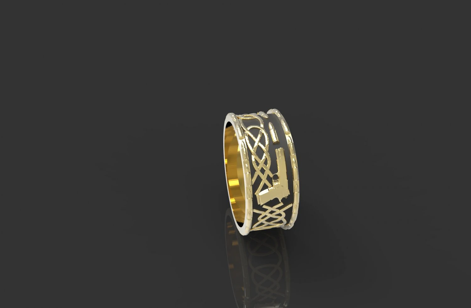 anilo pistola 3D Print Model .c4d .max .obj .3ds .fbx .stl .blend 