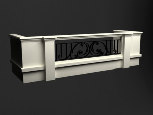 balcony 3Dモデル