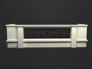 balcony 3Dモデル