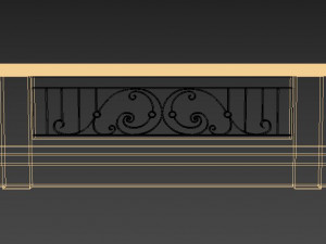 balcony 3Dモデル