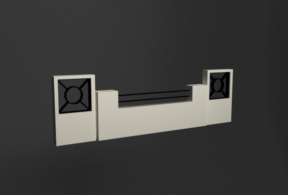 fence Modelo 3D .c4d .max .obj .3ds .fbx .stl .blend 