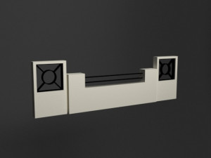 fence 3Dモデル