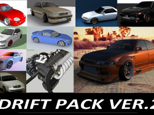 drift pack ver2 Model 3D