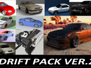 drift pack ver2 3D Model