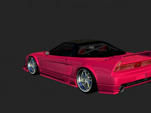 2005 honda nsx-r 3D Model