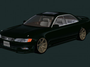 toyota mark2 jzx90 Modelo 3D